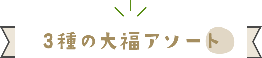 3種の大福アソート