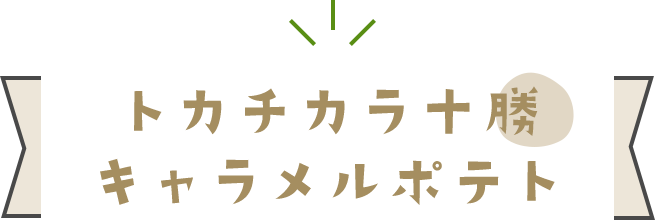 トカチカラ十勝 キャラメルポテト
